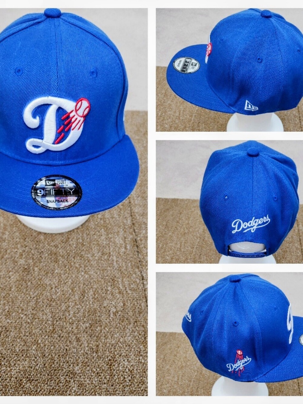 LOS ANGELES DODGERS MLB BASEBALL SNAPBACK HAT.